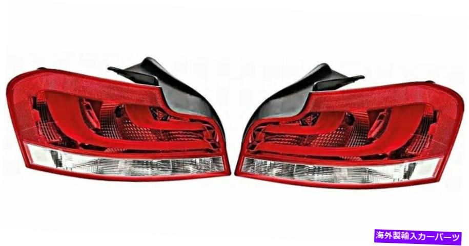 USテールライト HELLA LEDテールライトリアランプ左+右ホワイトレッドフィットBMW E88 E82クーペ2007- HELLA LED Tail Light Rear Lamp Left+Right White Red Fits BMW E88 E82 Coupe 2007-【並行輸入品】
