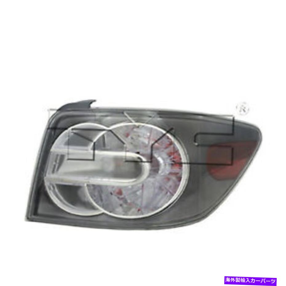 USテールライト 新しいプレミアムフィット旅客サイドテールライトアセンブリEG2151150H CAPA New Premium Fit Passenger Side Tail Light Assembly EG2151150H CAPA【並行輸入品】