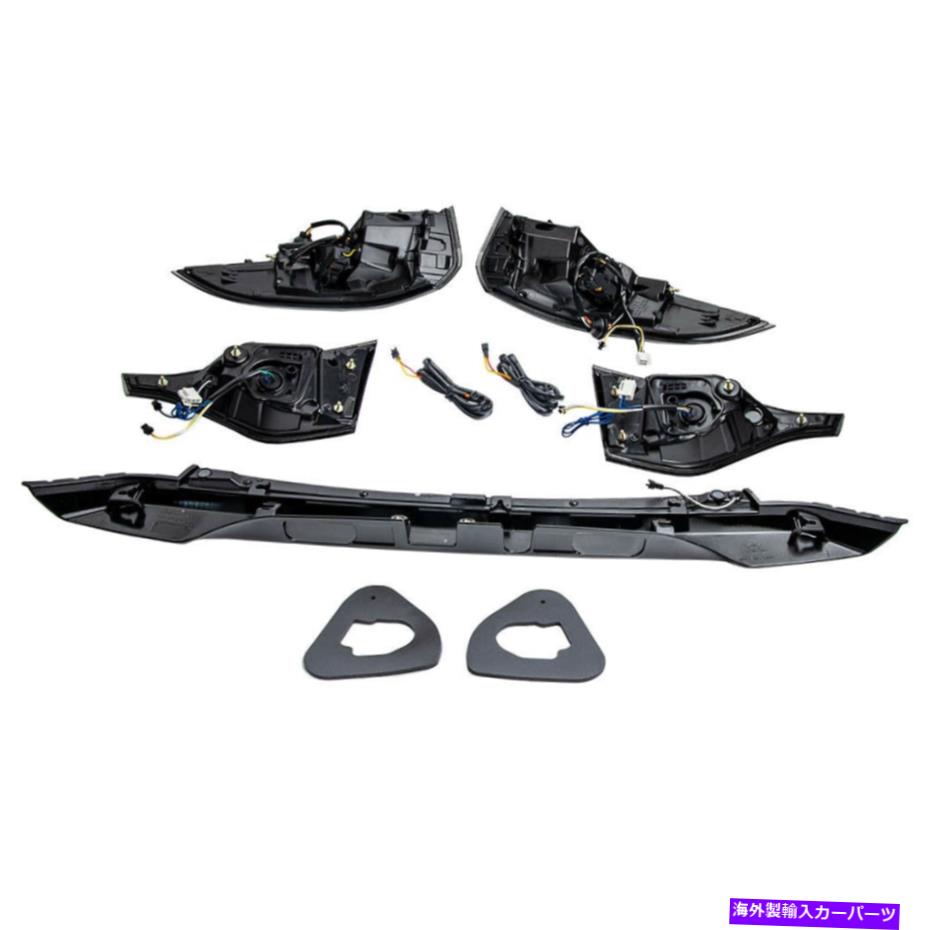 USテールライト ペアスモークLEDテールライトランプアセンブリ登録トヨタカローラ2020-2021 Pair Smoke LED Tail Lights Lamps Assembly Reversing For Toyota Corolla 2020-2021【並行輸入品】