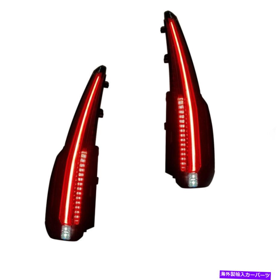 USテールライト シボレー郊外/ Tahoe 2015-2019のためのFLED 2 *フルLEDクリアテールライトフィット VLAND 2* Full LED Clear Tail Lights Fit For Chevrolet Suburban/Tahoe 2015-2019【並行輸入品】｜Us Custom Parts Shop USDM 78,673円