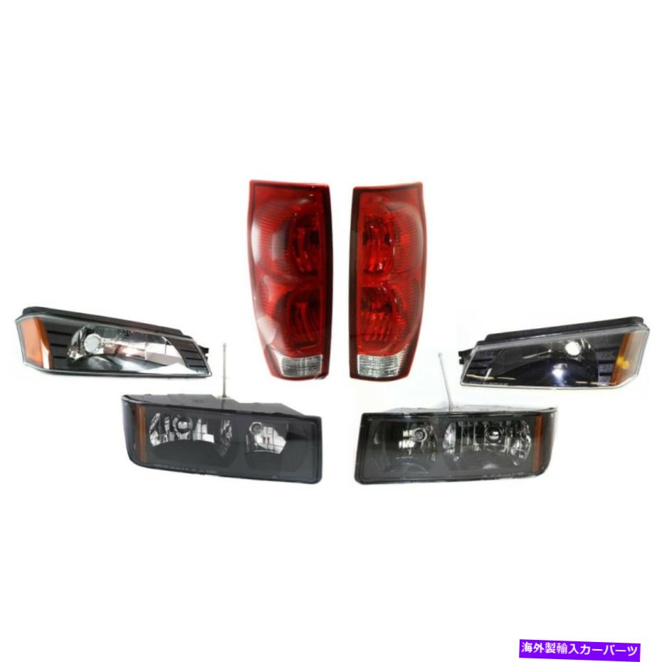 USテールライト 2002-2006のヘッドライトテールライトシボレー雪崩2500左右のキット Headlight Tail Light For 2002-2006 Chevrolet Avalanche 2500 Left and Right Kit【並行輸入品】|Us Custom Parts Shop USDM