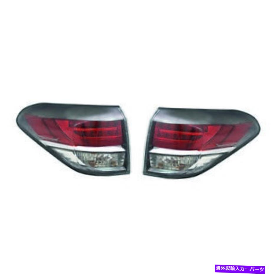 USテールライト 新しい外側のテールライトペアがフィットLexus RX350 2015 815600E090 LX2805112 81550-0J090 NEW OUTER TAIL LIGHT PAIR FITS LEXUS RX350 2015 815600E090 LX2805112 81550-0E090【並行輸入品】