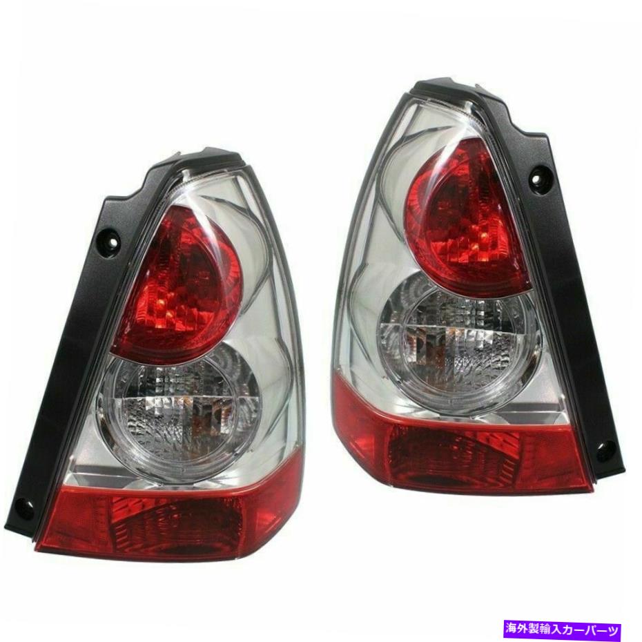 USテールライト 2テールライトアセンブリのドライバー＆旅客サイドセット06-08スバルフォレスター Driver & Passenger Side Set Of 2 Tail Light Assembly Fits 06-08 Subaru Forester【並行輸入品】