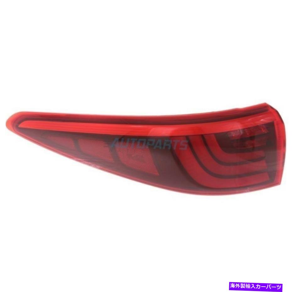 USテールライト 新しい左側のテールランプアセンブリ2017-2018 Kia Sportage Ki 2804133 NEW LEFT SIDE TAIL LAMP ASSEMBLY FITS 2017-2018 KIA SPORTAGE KI2804133【並行輸入品】