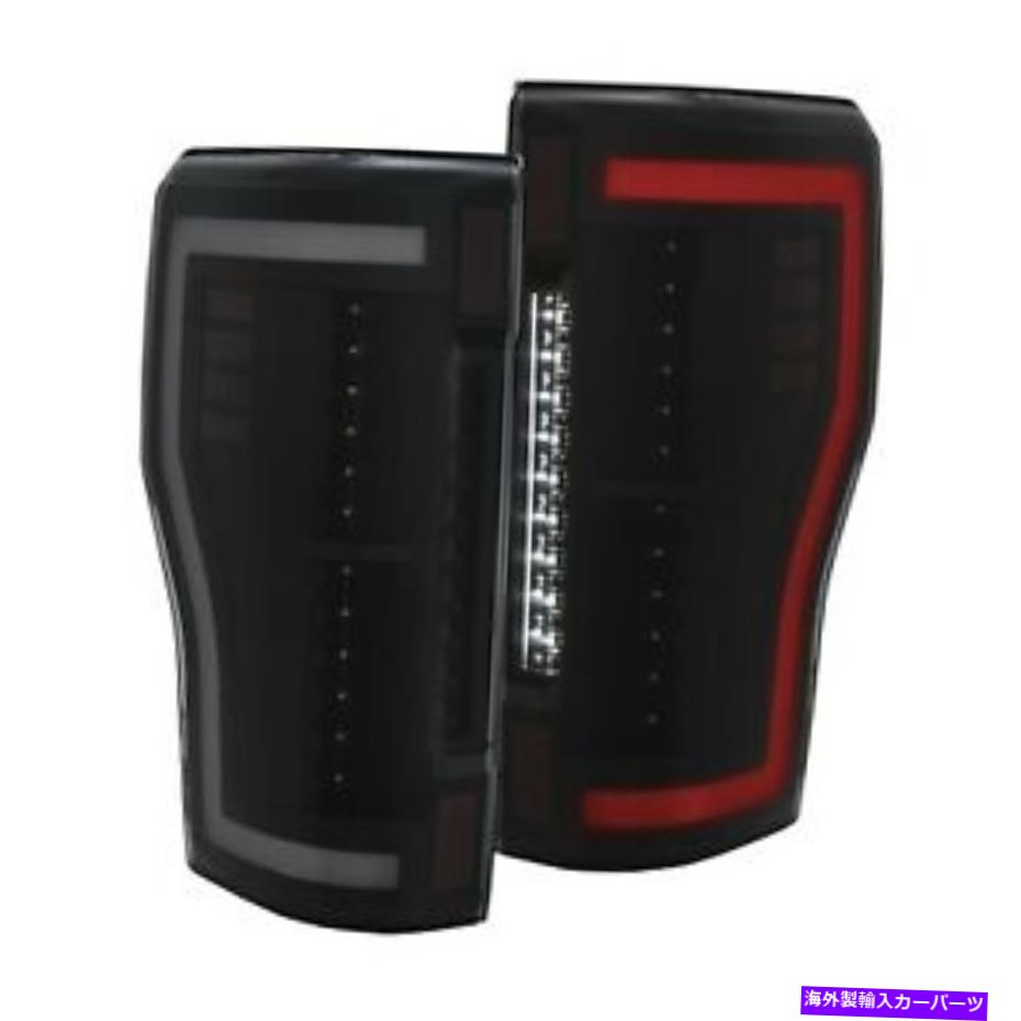 USテールライト Anzo L.E.Dテールライト17-18フォードF250 F350スーパーデューティのための煙 ANZO L.E.D TAIL LIGHTS SMOKE for 17-18 Ford F250 F350 Super Duty【並行輸入品】