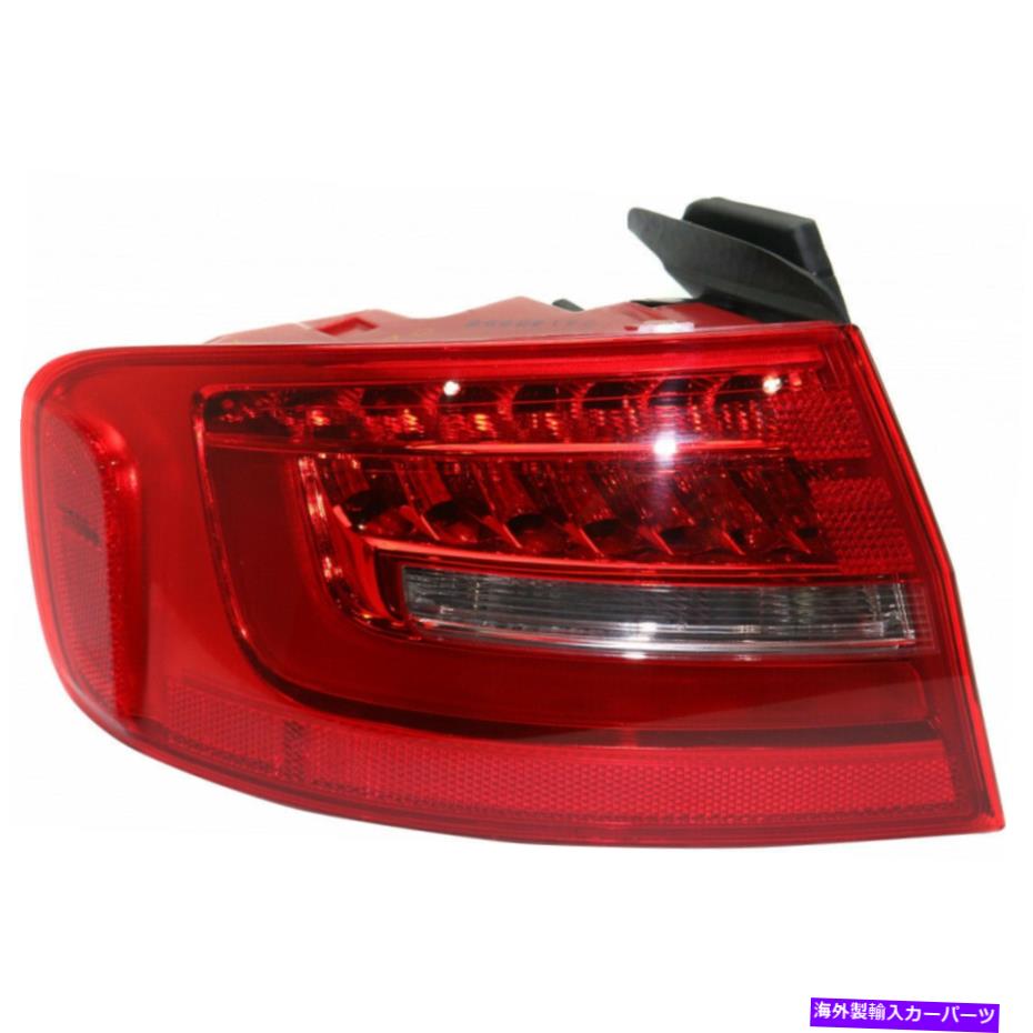USテールライト Audi A4 / A4 Quattro / S4外側のテールライト2013-2016運転者側LEDセダン For Audi A4/A4 Quattro/S4 Outer Tail Light 2013-2016 Driver Side LED Sedan【並行輸入品】