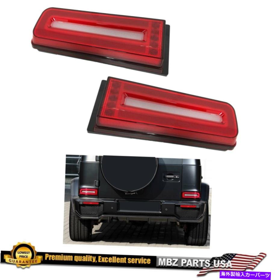 USテールライト 新しいスタイルG500 G55 G63 G550 LEDテールライトW463 G-Wagonシグナルフィット1990-2018 NEW STYLE G500 G55 G63 G550 LED TAIL LIGHTS W463 G-WAGON SIGNAL FIT 1990-2018【並行輸入品】