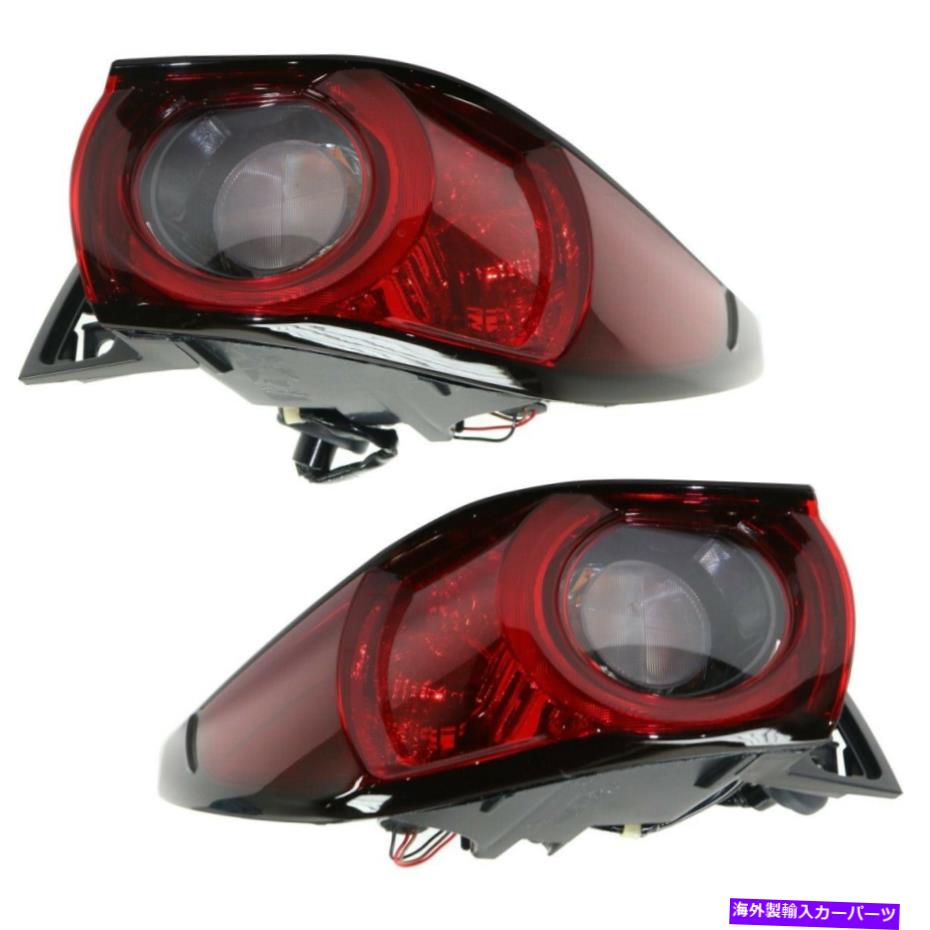 USテールライト Mazda CX-5ペアのための2テールライトランプLH&RHの2つのテールライトランプのセット Set of 2 Tail Lights Lamps Left-and-Right Outside LH & RH for Mazda CX-5 Pair【並行輸入品】