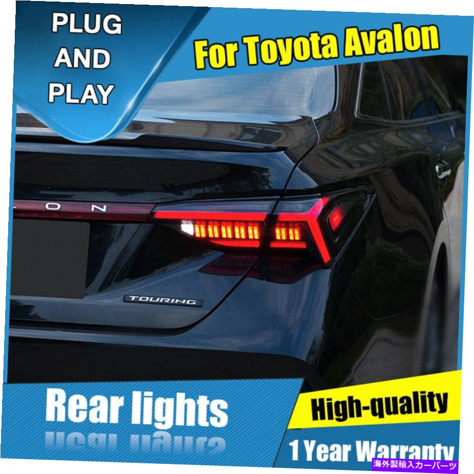 USテールライト トヨタアバロンダークLEDリアライトアセンブリLEDテールランプ2019-2020 For Toyota Avalon Dark LED Rear Lights Assembly LED Tail Lamps 2019-2020【並行輸入品】