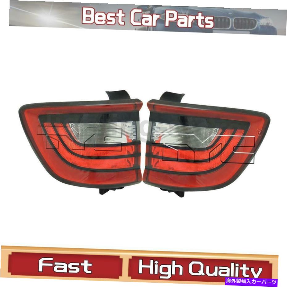 USテールライト 左外側の右側のテールライトアセンブリTYCフィットダッジ2014-2017 2 PCS Left Outer Right Outer Tail Light Assembly TYC Fit Dodge 2014-2017 2 pcs【並行輸入品】｜Us Custom Parts Shop USDM