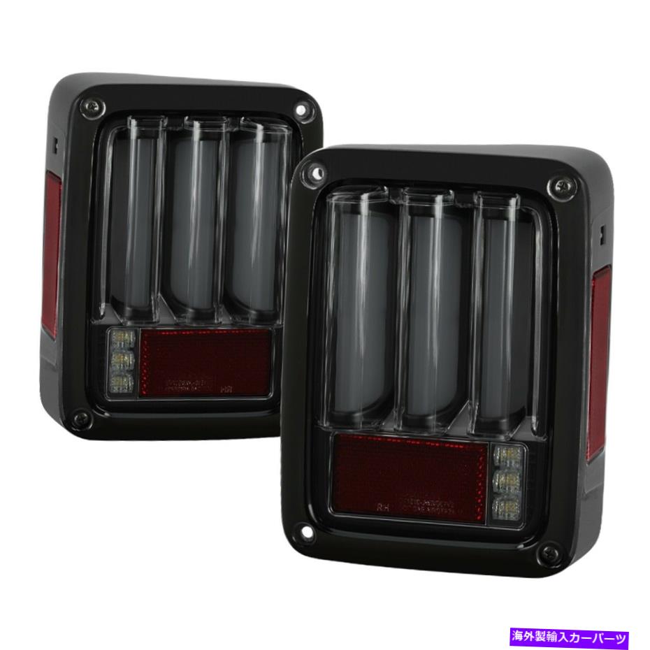 USテールライト スパイダーオート5084781 LEDテールライトがフィット07-18ラングラー（JK） Spyder Auto 5084781 LED Tail Lights Fits 07-18 Wrangler (JK)【並行輸入品】