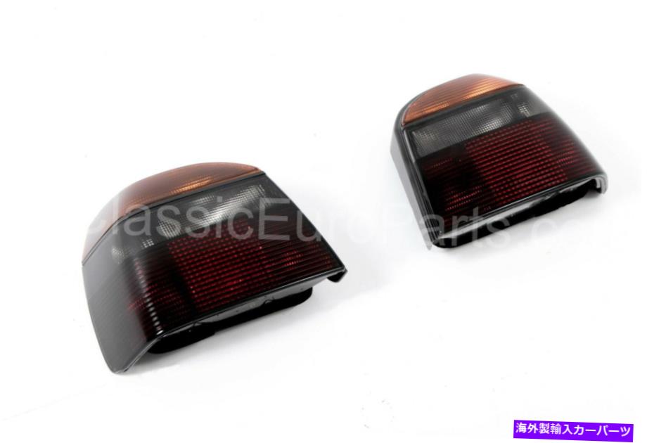 USテールライト VWゴルフ・ラビットMK3 GTI VR6 16V有料ユーロのためのスモークダークテールライトセット Smoked dark taillight set for VW Golf Rabbit MK3 GTI VR6 16v Votex Euro【並行輸入品】|Us Custom Parts Shop USDM