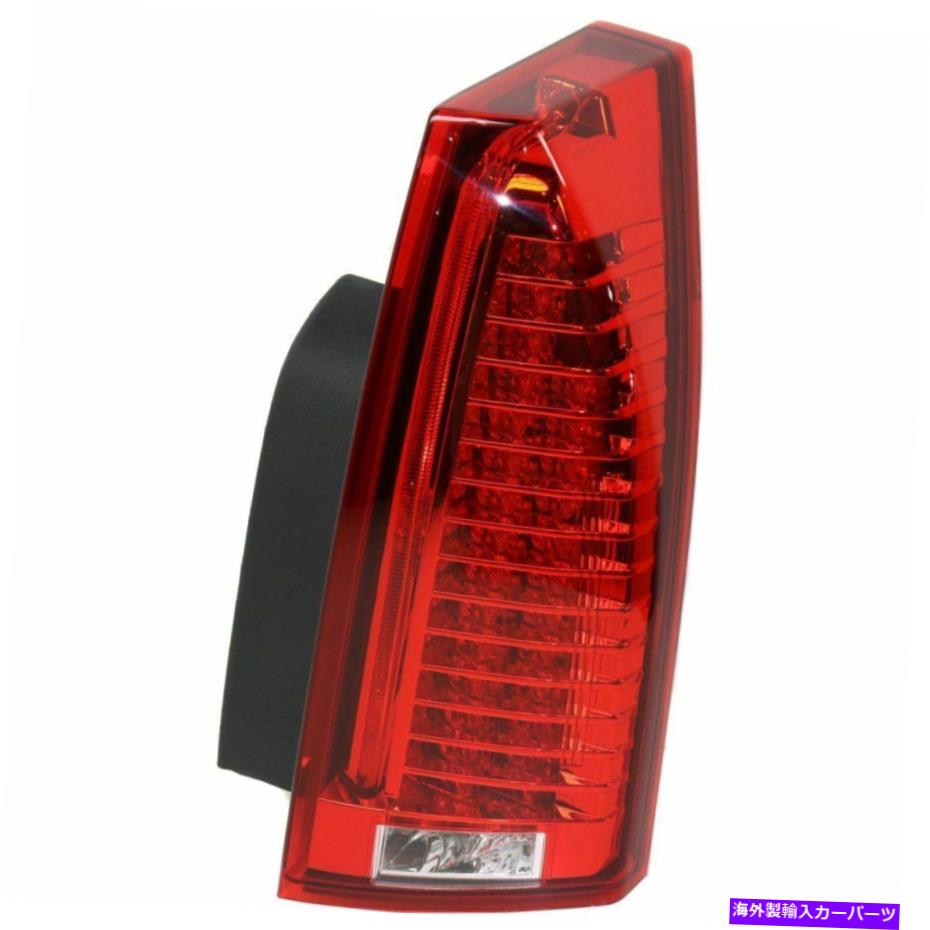 USテールライト 2008-2014のためのハロゲンテールライトCADILLAC CTSセダン右透明/赤のw /球根Capa Halogen Tail Light For 2008-2014 Cadillac CTS Sedan Right Clear/Red w/Bulbs CAPA【並行輸入品】