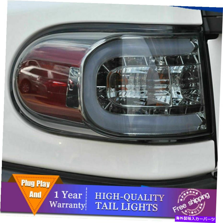 USテールライト トヨタFJクルーザーダークLEDリアライト2007-2014のための新しいLEDのテールライトアセンブリ New LED Taillights Assembly For Toyota FJ Cruiser Dark LED Rear lights 2007-2014【並行輸入品】｜Us Custom Parts Shop USDM