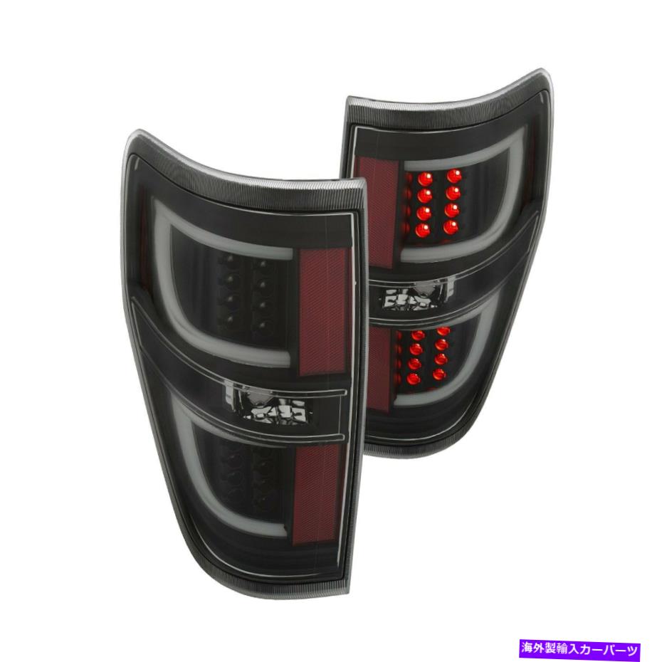 USテールライト FORD F-150 2009-2014 ANZO 311257ブラックG2光ファイバーLEDテールライト For Ford F-150 2009-2014 Anzo 311257 Black G2 Fiber Optic LED Tail Lights【並行輸入品】 130,039円