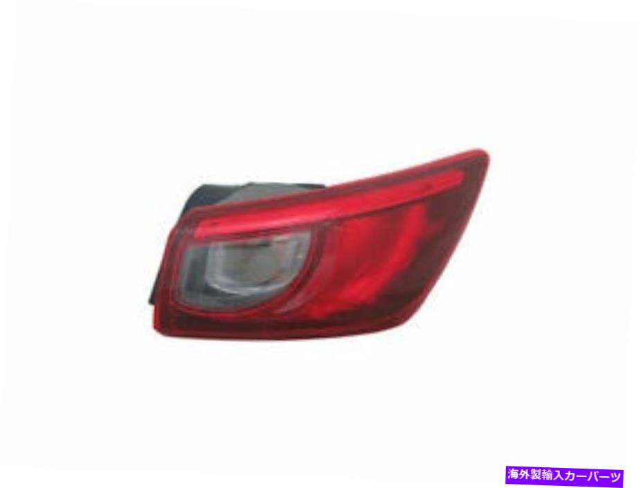 USテールライト 右側 - 旅客サイドテールライトアセンブリ2KXY53 2016 2017 2017 2017 2017 Right - Passenger Side Tail Light Assembly 2KXY53 for Mazda CX-3 2016 2017 2018【並行輸入品】