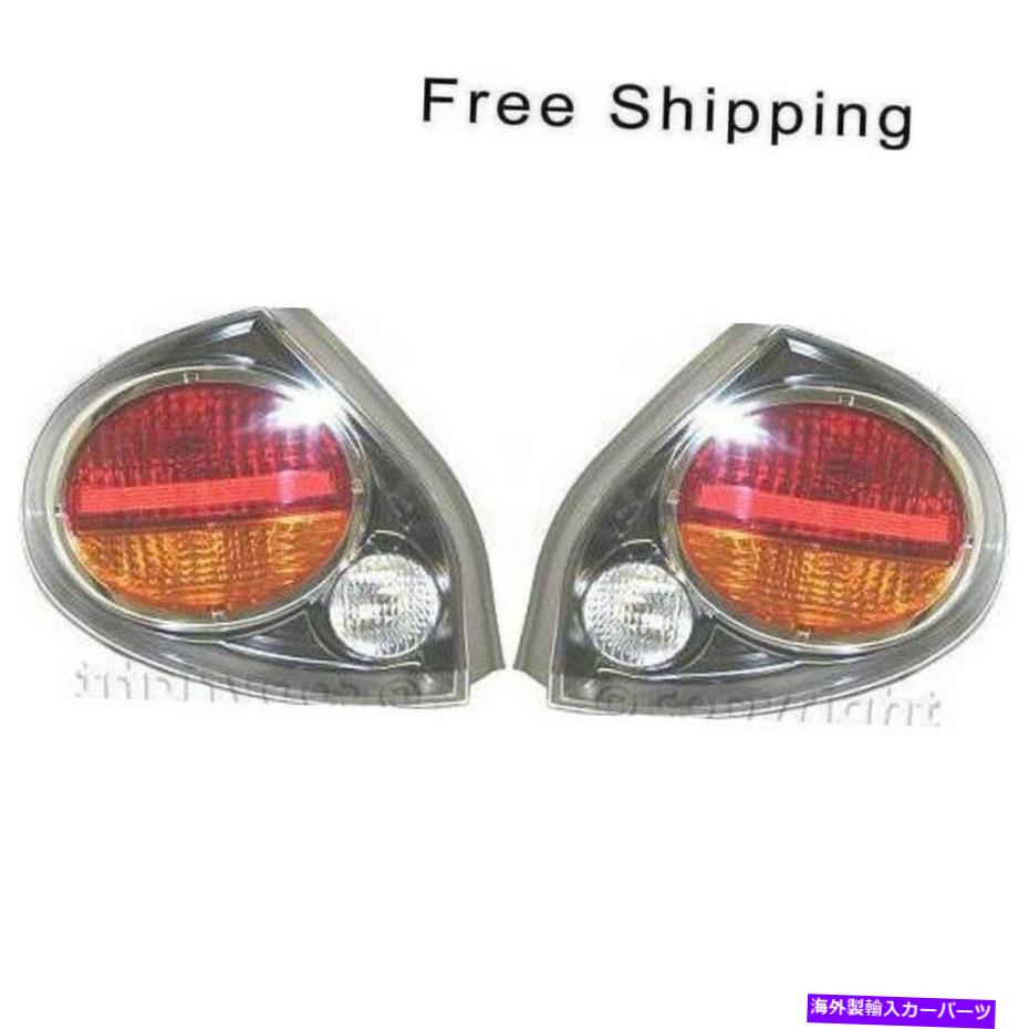 USテールライト 2人のドライバーと助手席側のテールランプアセンブリセット日産最大2002-2003 Tail Lamp Assembly Set of 2 Driver & Passenger Side Fits Nissan Maxima 2002-2003【並行輸入品】