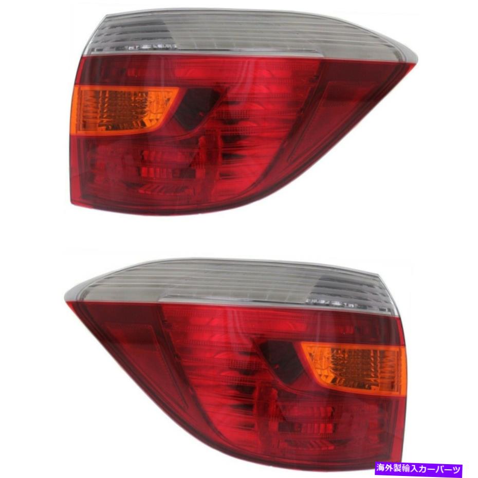 USテールライト TO2800188、TO2801188 2テールライトランプのセット左右のLH＆RHペア TO2800188, TO2801188 Set of 2 Tail Lights Lamps Left-and-Right LH & RH Pair【並行輸入品】