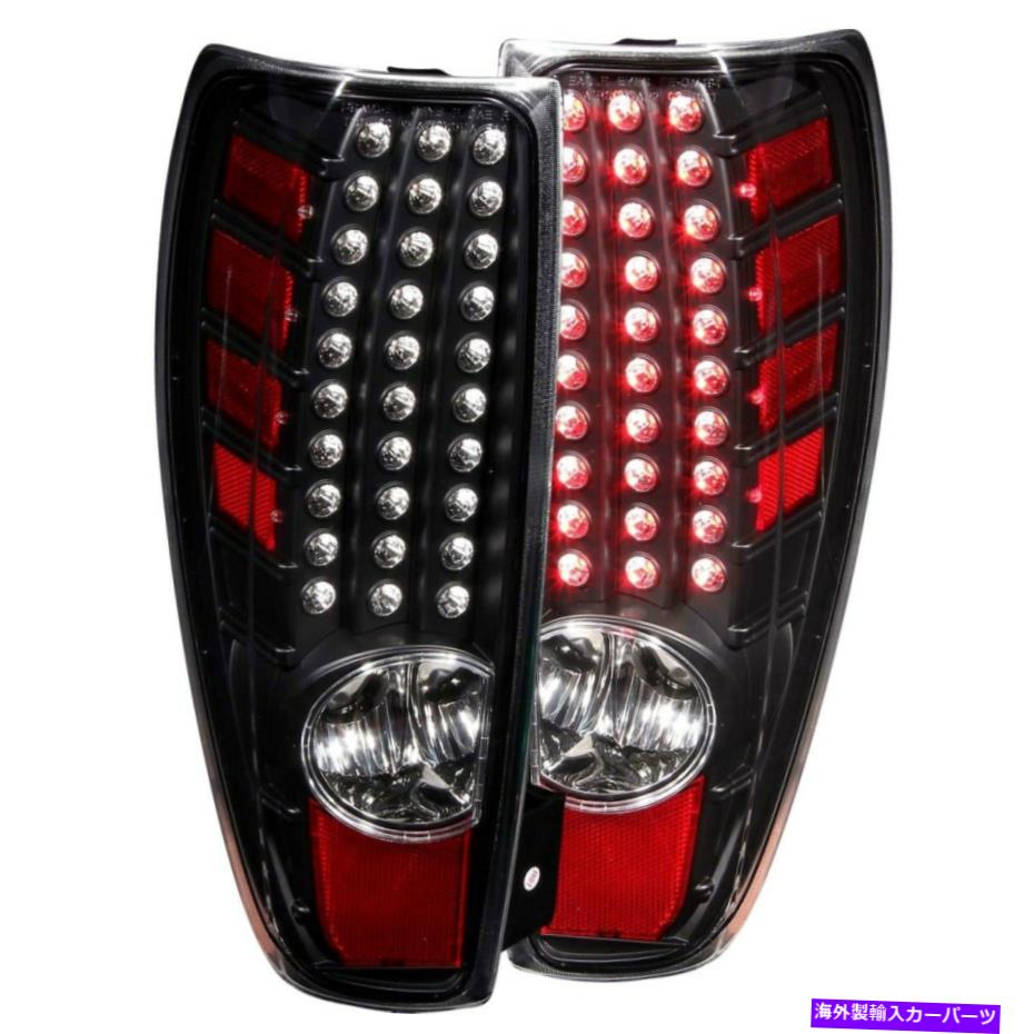 USテールライト 311136アナゾテールライトランプセット2ドライバー＆旅客サイドの新しいLH RH RHのペア 311136 Anzo Tail Lights Lamps Set of 2 Driver & Passenger Side New LH RH Pair【並行輸入品】