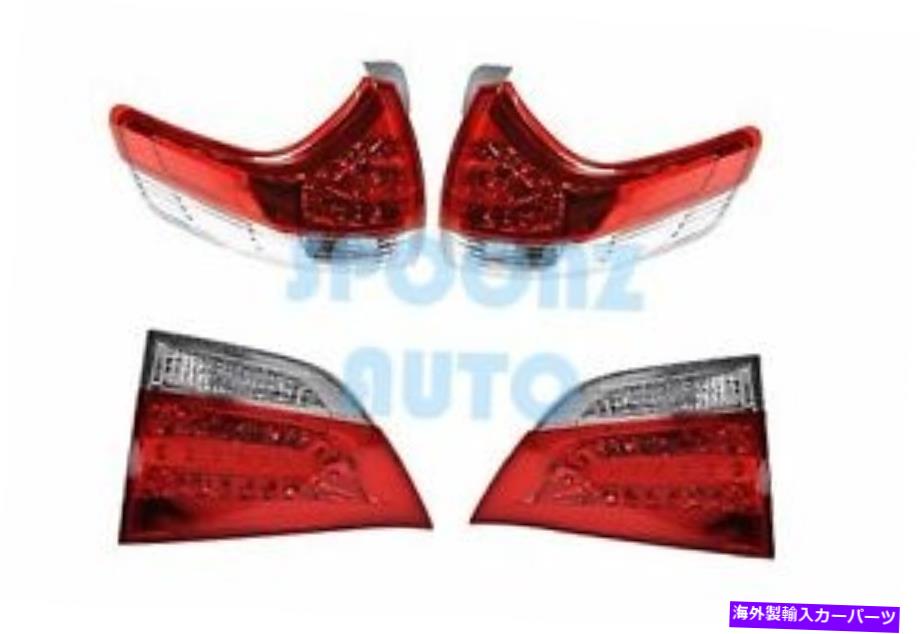 USテールライト 2011-2014トヨタシーナLルXLE SEモデルLED Taillights Lamps - 4PCSセット 2011-2014 TOYOTA SIENNA L LE XLE SE MODELS LED TAILLIGHTS LAMPS - 4PCS SET【並行輸入品】｜Us Custom Parts Shop USDM