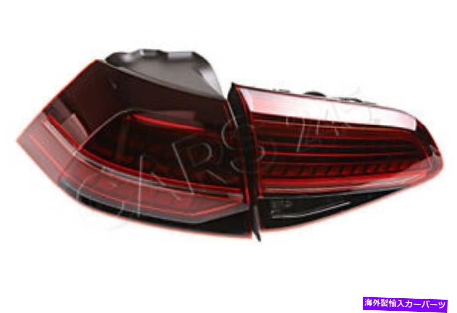 VWゴルフR 純正テールライト　ダークレッド VW純正 Golf7 R LED ダークレッドテールレンズ