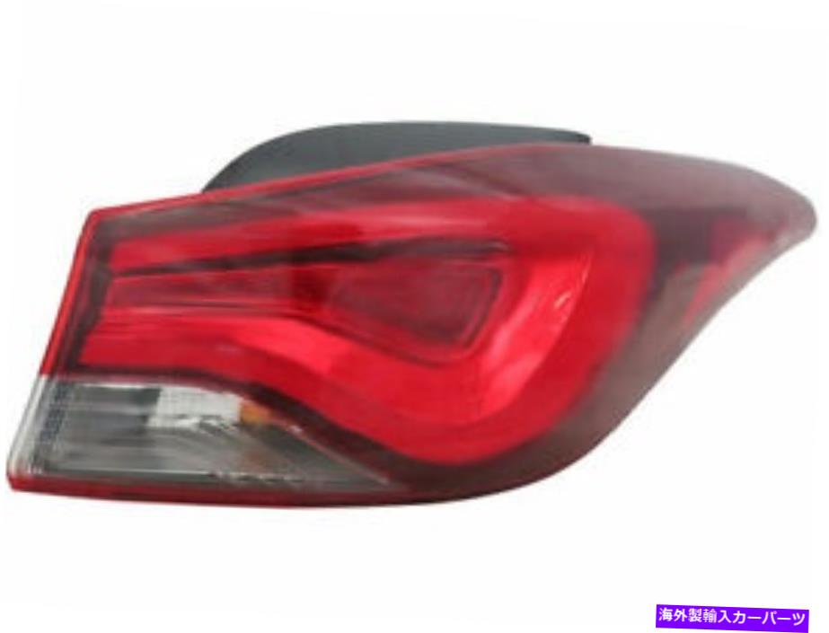 USテールライト 14-16 Hyundai Elantra Limited Sport DH42S5用の右外側テールライトアセンブリ Right Outer Tail Light Assembly For 14-16 Hyundai Elantra Limited Sport DH42S5【並行輸入品】