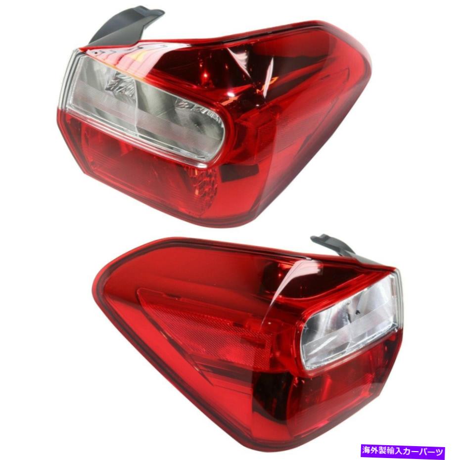 USテールライト テールライトランプ2左右のSU2818104Q、SU2819104Q LH＆RHペア Tail Lights Lamps Set of 2 Left-and-Right SU2818104Q, SU2819104Q LH & RH Pair【並行輸入品】