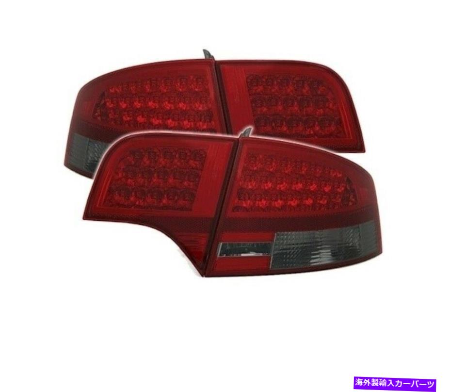USテールライト Audi A4 B7 Saloon 2004 2005 2006 2007 VT419赤煙 Set Rear Light LED for Audi A4 B7 Saloon 2004 2005 2006 2007 VT419 Red Smoke【並行輸入品】