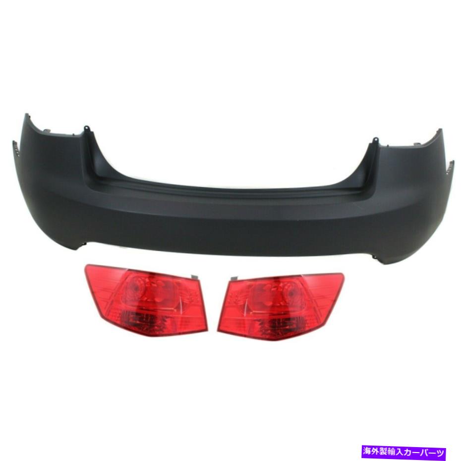 USテールライト テールライトランプ3リア924021M010,924011M010,924011M010,866111M000セダン Tail Lights Lamps Set of 3 Rear 924021M010, 924011M010, 866111M000 Sedan for Kia【並行輸入品】
