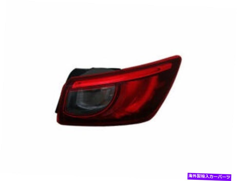 USテールライト 右側 - 旅客サイドテールライトアセンブリはマツダCX-3 2016-2018 74bzjsに収まります Right - Passenger Side Tail Light Assembly fits Mazda CX-3 2016-2018 74BZJS【並行輸入品】