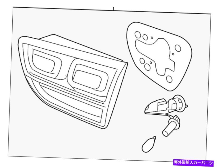 USテールライト OEM NEW 2019-2020 KIA Sorentoスポーツドライバサイドコンボランプアセンブリ92403-C6600 OEM NEW 2019-2020 Kia Sorento Sport Driver Side Combo Lamp Assembly 92403-C6600【並行輸入品】｜Us Custom Parts Shop USDM