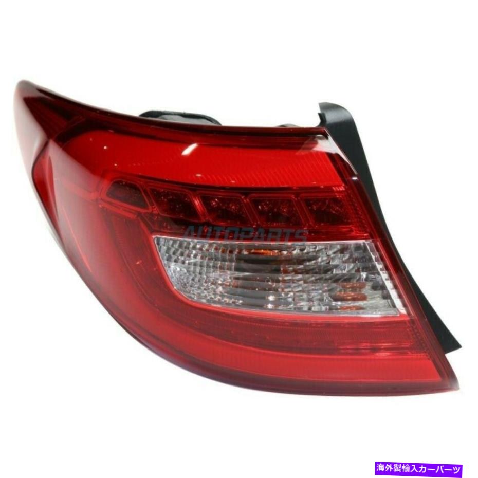 USテールライト 新しい外側のテールランプアセンブリは2015-2017 Hyundai Sonata HY2804128 NEW OUTER LEFT TAIL LAMP ASSEMBLY FITS 2015-2017 HYUNDAI SONATA HY2804128【並行輸入品】