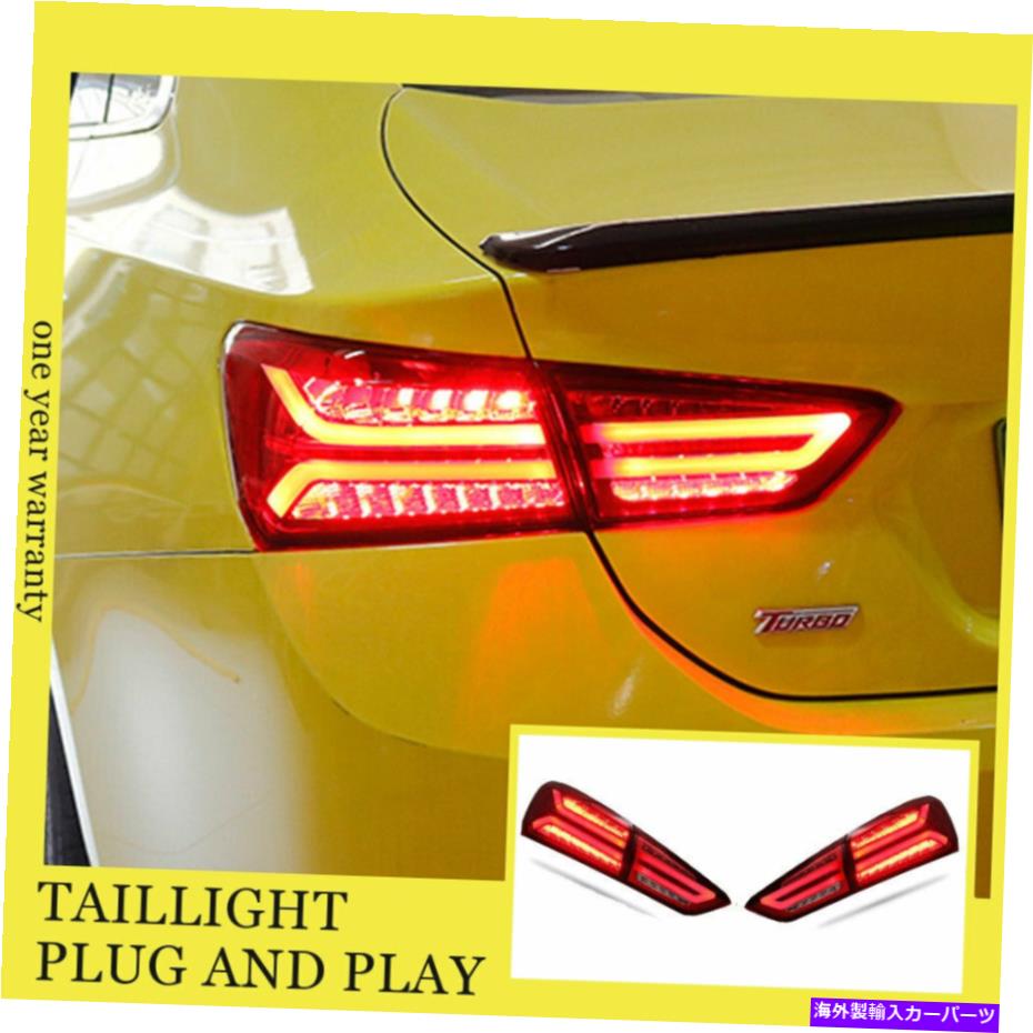 USテールライト Chevrolet Malibu LED Taillightアセンブリ2016-2019赤いLEDリアランプ For Chevrolet Malibu LED Taillights Assembly 2016-2019 Red LED Rear Lamps【並行輸入品】|Us Custom Parts Shop USDM