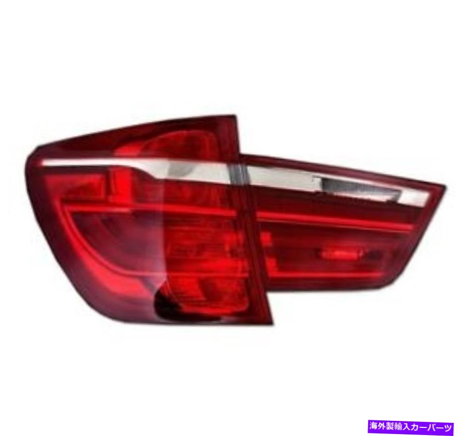 USテールライト BMW F25 x 3のためのドライバーの左側と外側の純正テールライトランプのペアセット Pair Set of Driver Left Inner and Outer Genuine Tail Lights Lamps for BMW F25 X3【並行輸入品】