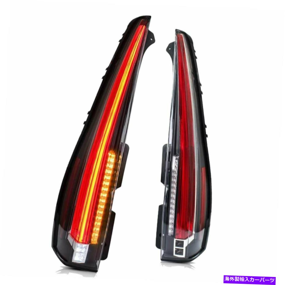 USテールライト Vland Yab-GMC-0156B赤い煙LEDテールライトGMC Yukon Tahoe Suburban 2007-2014 VLAND YAB-GMC-0156B Red Smoke LED Tail Lights GMC Yukon Tahoe Suburban 2007-2014【並行輸入品】
