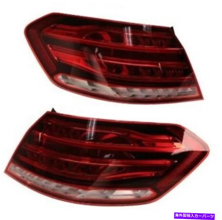 USテールライト メルセデスW212 v212 S212のための左右のテールライトアセンブリOEMのペアセット Pair Set of Left and Right Taillights Assembly OEM For Mercedes W212 V212 S212【並行輸入品】