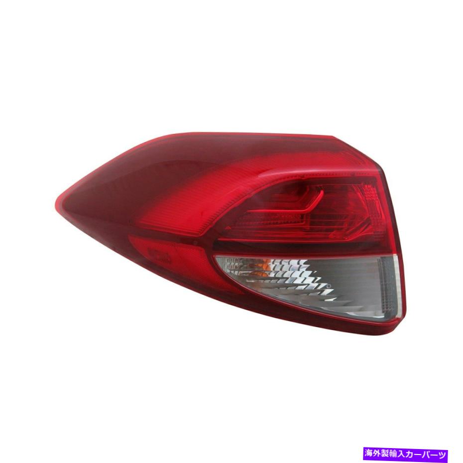 USテールライト Hyundai Tucson 16-18 Pacific Best Driver Sideの外部交換テールライト For Hyundai Tucson 16-18 Pacific Best Driver Side Outer Replacement Tail Light【並行輸入品】