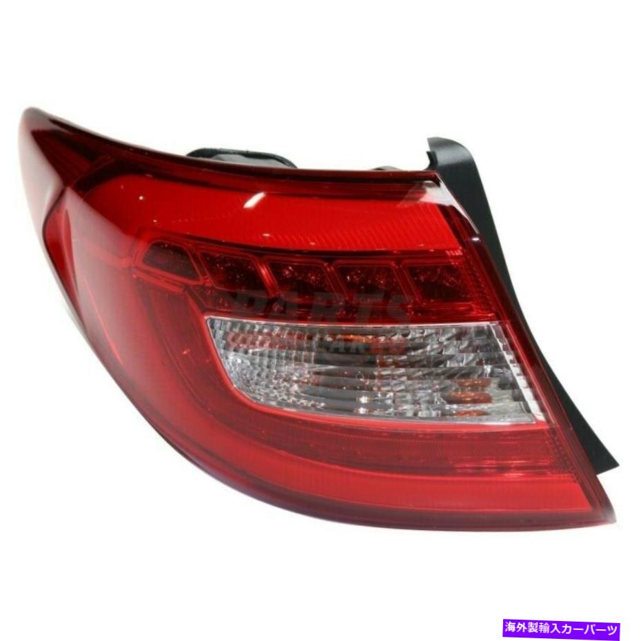 USテールライト 新しいテールランプアセンブリの外側にフィット2015-2017 Hyundai Sonata 92401C2100 NEW TAIL LAMP ASSEMBLY OUTER LEFT FITS 2015-2017 HYUNDAI SONATA 92401C2100【並行輸入品】｜Us Custom Parts Shop USDM