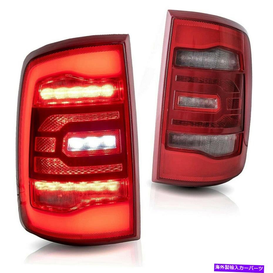 USテールライト 2010-2018 RAM 1500 2500 3500 3500 RED全LEDテールライトリアランプLH＆RHペア For 2010-2018 Ram 1500 2500 3500 Red Full LED Tail Lights Rear Lamps LH&RH Pair【並行輸入品】｜Us Custom Parts Shop USDM