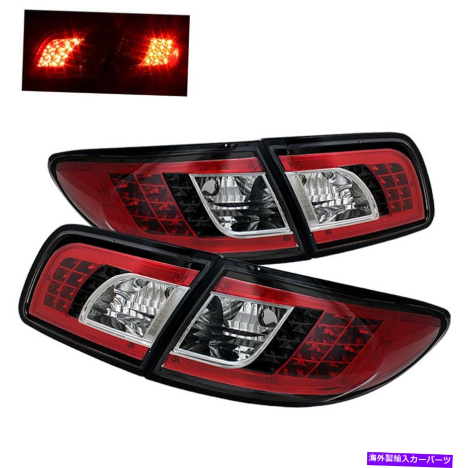 USテールライト Spyder Auto 5006066 LEDテールライトが03-08 6に収まります Spyder Auto 5006066 LED Tail Lights Fits 03-08 6【並行輸入品】