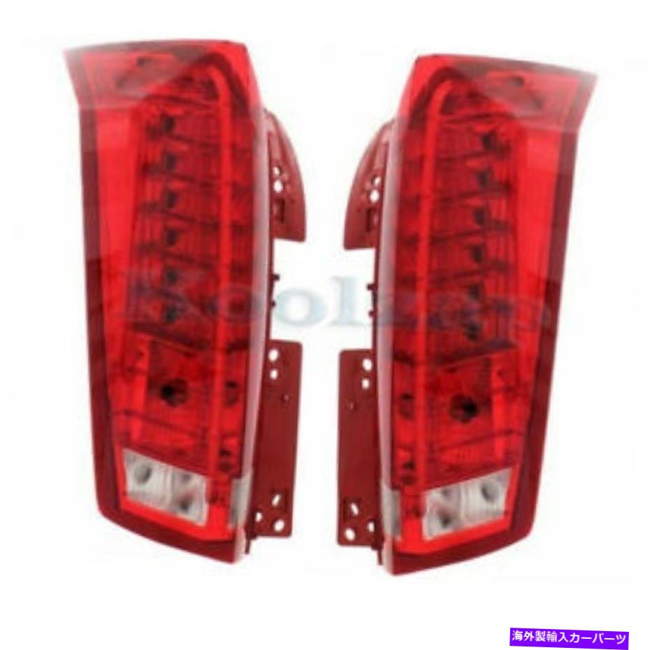 USテールライト 10-16 SRX 3.6L Taillight TaillampリアブレーキライトテールランプW /電球セットペア 10-16 SRX 3.6L Taillight Taillamp Rear Brake Light Tail Lamp w/Bulb Set Pair【並行輸入品】