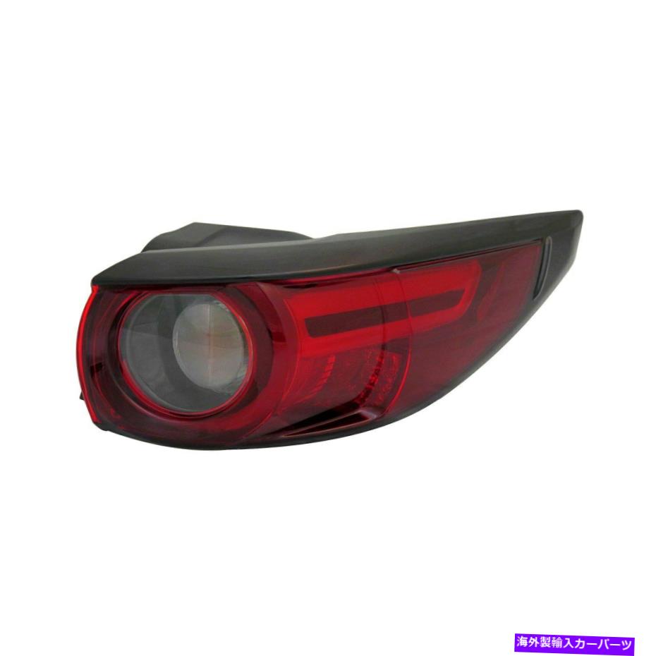 USテールライト Mazda CX-5 17-20客サイド外装テールライトブランド新品 For Mazda CX-5 17-20 Passenger Side Outer Replacement Tail Light Brand New【並行輸入品】