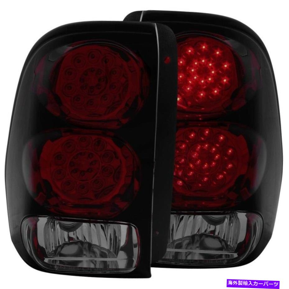 USテールライト 2002-2009シボレートレイブラレイザーLED Taillights Red / Skoke - ANZ321225 ANZO for 2002-2009 Chevrolet Trailblazer LED Taillights Red/Smoke - anz321225【並行輸入品】