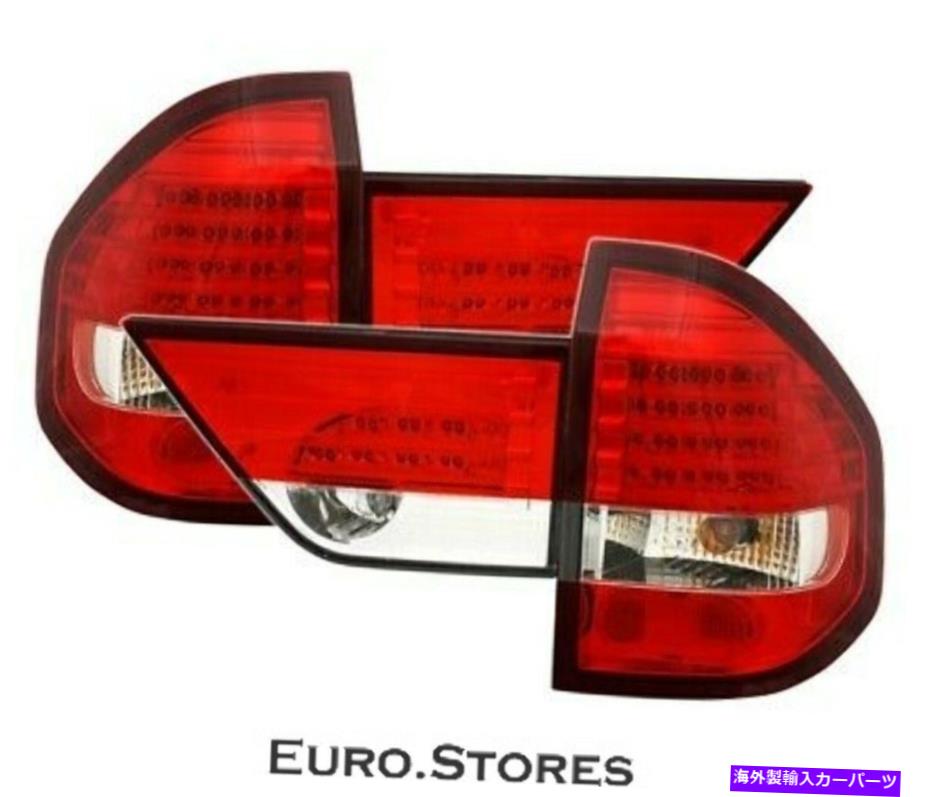USテールライト BMW x 3 E83テールライトMCPのための赤い白の導かれた後部ライトセット LED REAR LIGHT SET In RED WHITE For BMW X3 E83 TAIL LIGHTS MCP【並行輸入品】｜Us Custom Parts Shop USDM