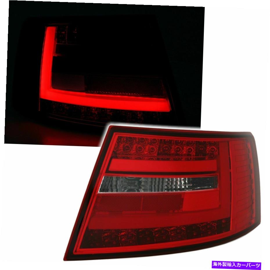 USテールライト クリアLEDライトバーテールライトAUDI A6 4Fセダン5 / 2004-9 / 2008 6ピンプラグモデル CLEAR LED LIGHTBAR TAIL LIGHTS AUDI A6 4F SEDAN 5/2004-9/2008 6 PIN PLUG MODELS【並行輸入品】｜Us Custom Parts Shop USDM