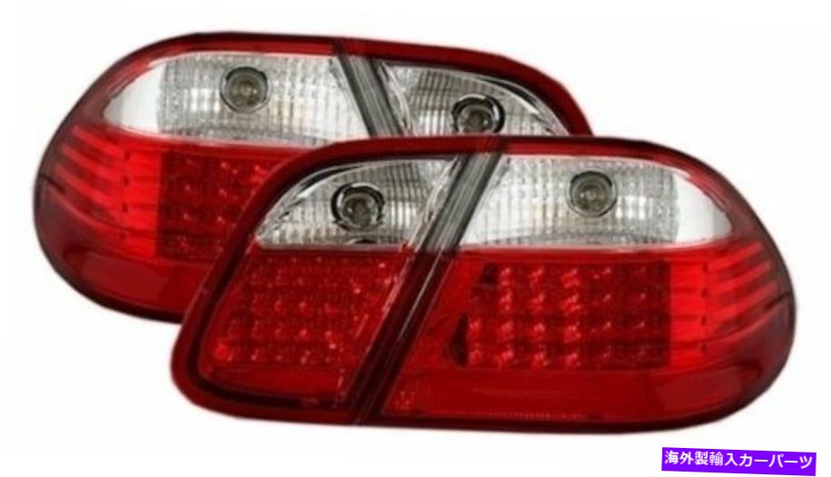 USテールライト 明確なLEDテールライトランプメルセデスCLK W208 7 / 1997-2003素敵なクリスマスプレゼント CLEAR LED TAIL LIGHTS LAMPS MERCEDES CLK W208 7/1997-2003 NICE CHRISTMAS GIFT【並行輸入品】