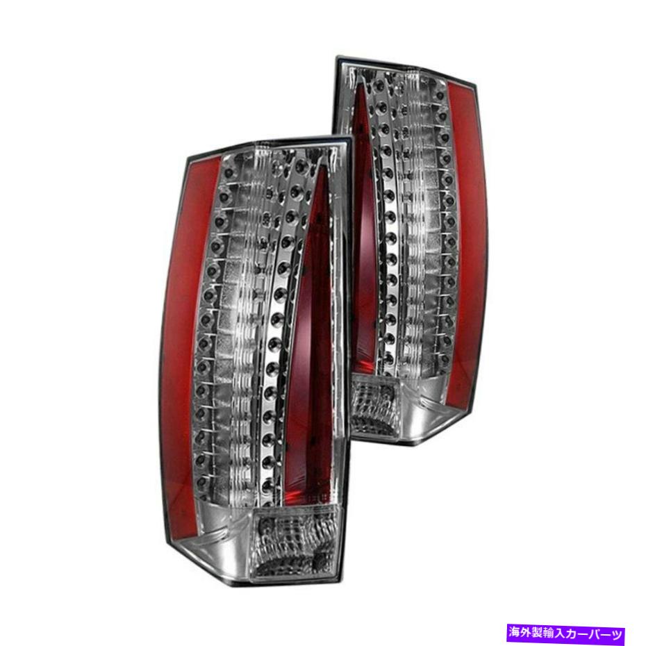 USテールライト Cadillac Escalade 2007-2011 CG 03-CE07TLEDACクローム/赤LEDテールライト For Cadillac Escalade 2007-2011 CG 03-CE07TLEDAC Chrome/Red LED Tail Lights【並行輸入品】｜Us Custom Parts Shop USDM