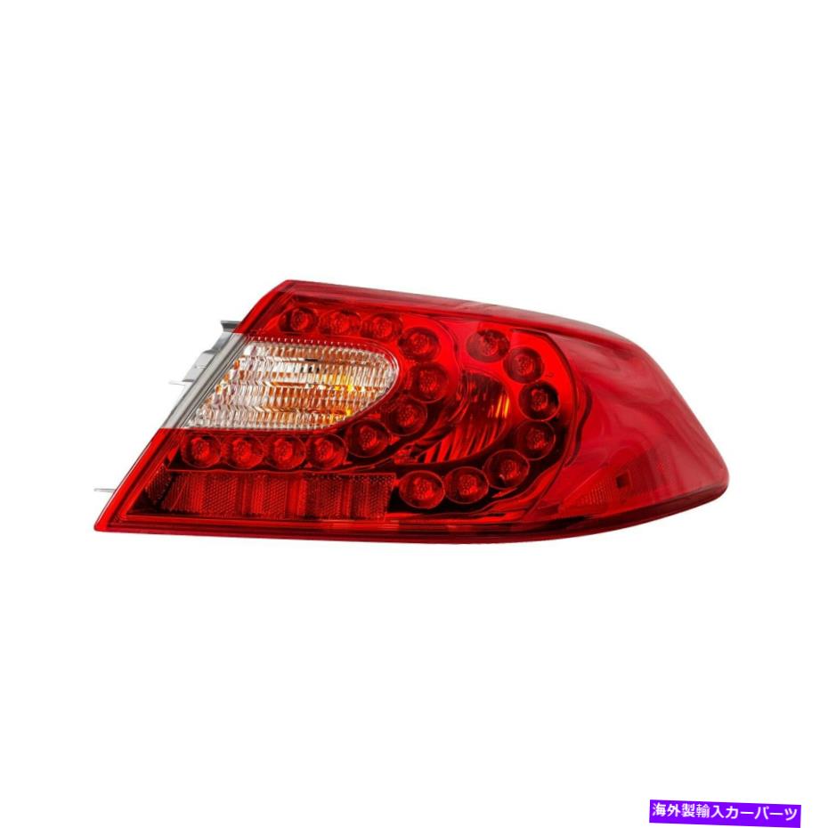 USテールライト Infiniti M35H 12-13旅客サイド外装テールライトブランド新品 For Infiniti M35h 12-13 Passenger Side Outer Replacement Tail Light Brand New【並行輸入品】|Us Custom Parts Shop USDM