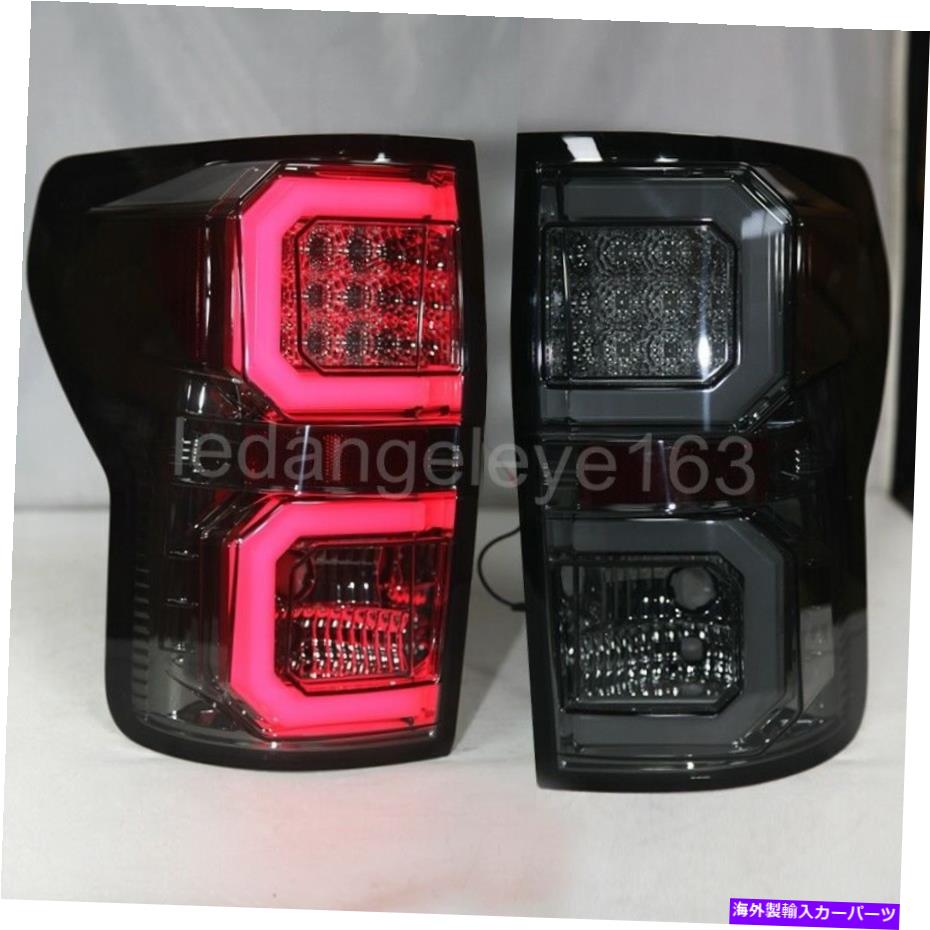 USテールライト 2007-2013年のトヨタツンドラLEDストリップテールライトバックランプスモークブラックSNV2 For 2007-2013 year TOYOTA Tundra LED strip taillights back lamp Smoke Black SNV2【並行輸入品】|Us Custom Parts Shop USDM