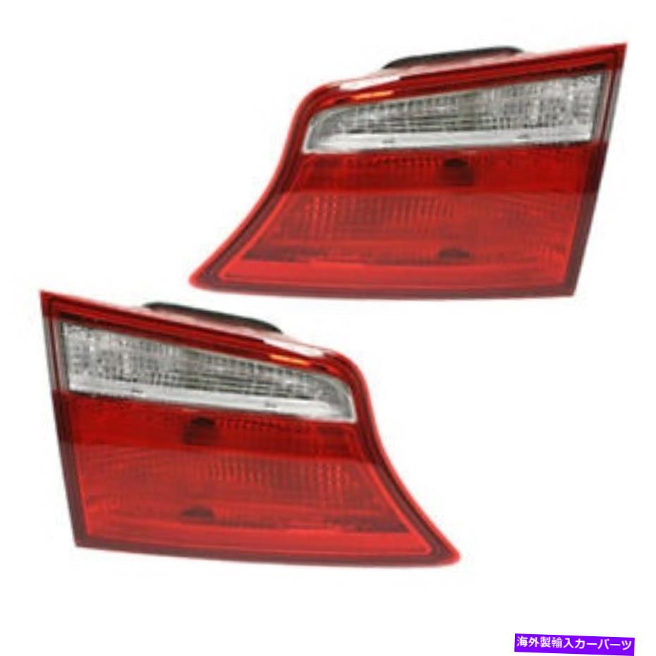 USテールライト 13-16サンタFe XL GLS / LIMITED内部Taillight Taillampリアライトセットペア For 13-16 Santa Fe XL GLS/Limited Inner Taillight Taillamp Rear Light Set Pair【並行輸入品】